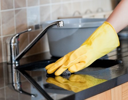 Leather sofa cleaning and conditioning service
