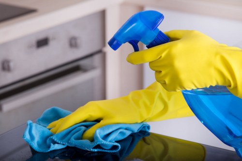 Deep carpet cleaning process in a Pinner property