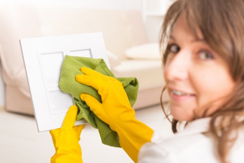 Local carpet cleaning service improving a Pinner home floor